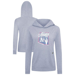Athletics Levelwear Women's Relay Spring Training Sunrise Bold Hoodie - Light Blue - MLB Online