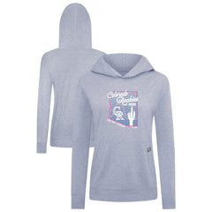 Colorado Rockies Levelwear Women's Relay Spring Training Sunrise Bold Hoodie - Light Blue - MLB Online