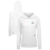 New York Mets Levelwear Women's Relay Spring Break Panoramic Bold Hoodie - White - MLB Online