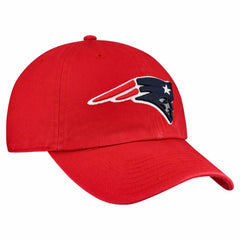 47 brand New England Patriots '47 Clean Up Primary Logo Adjustable Hat Red