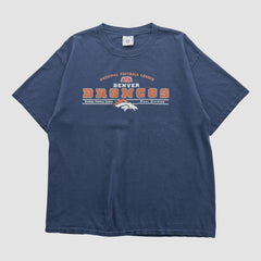 Fanatics Denver Broncos NFL 2000s T-shirt Navy Vintage