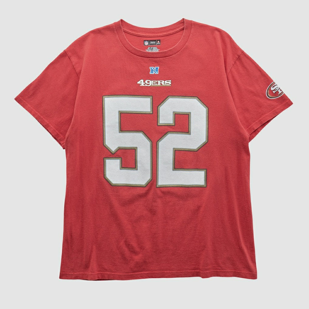 Fanatics San Francisco 49ers NFL 2010s T-shirt Red Vintage