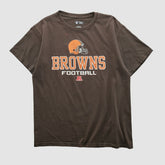 Fanatics Cleveland Browns NFL 2010s T-shirt Brown Vintage