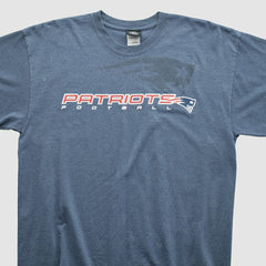 Fanatics New England Patriots NFL 2010s T-shirt Blue Vintage