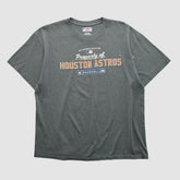Houston Astros Majestic 2000s T-shirt - Dark Heather Gray - XVintage - Fanatics Online