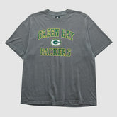 Fanatics Green Bay Packers NFL 2010s T-shirt Dark Heather Gray Vintage