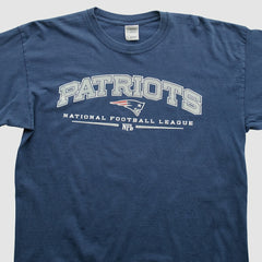 Fanatics New England Patriots Gildan 2000s Long Sleeve T-shirt Navy Vintage