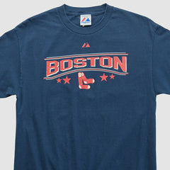 Boston Red Sox Majestic 2007 T-shirt - Navy - Vintage - Fanatics Lifestyle