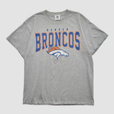 Fanatics Denver Broncos NFL 2010s T-shirt Heather Gray Vintage