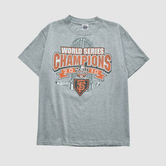 San Francisco Giants Delta 2010 T-shirt - Heather Gray - Vintage - Fanatics Online