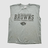 Fanatics Cleveland Browns NFL 2000s Tank Heather Gray Vintage