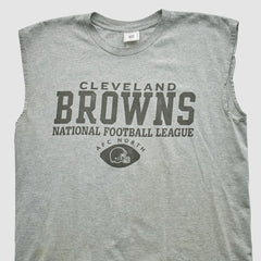 Fanatics Cleveland Browns NFL 2000s Tank Heather Gray Vintage