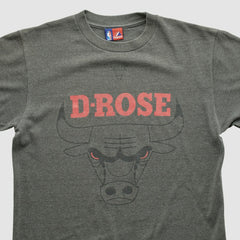 Chicago Bulls Majestic 2000s T-shirt for sale Dark Heather Gray Vintage | Vintage Near Me