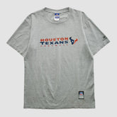 Fanatics Houston Texans Reebok 2000s T-shirt Heather Gray Vintage