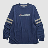 Fanatics New England Patriots NFL 2000s Long Sleeve T-shirt Navy Vintage