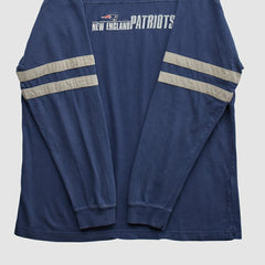 Fanatics New England Patriots NFL 2000s Long Sleeve T-shirt Navy Vintage
