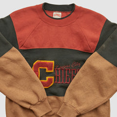 Fanatics Kansas City Chiefs Nutmeg Mills 90s Pullover Sweatshirt Clay Vintage