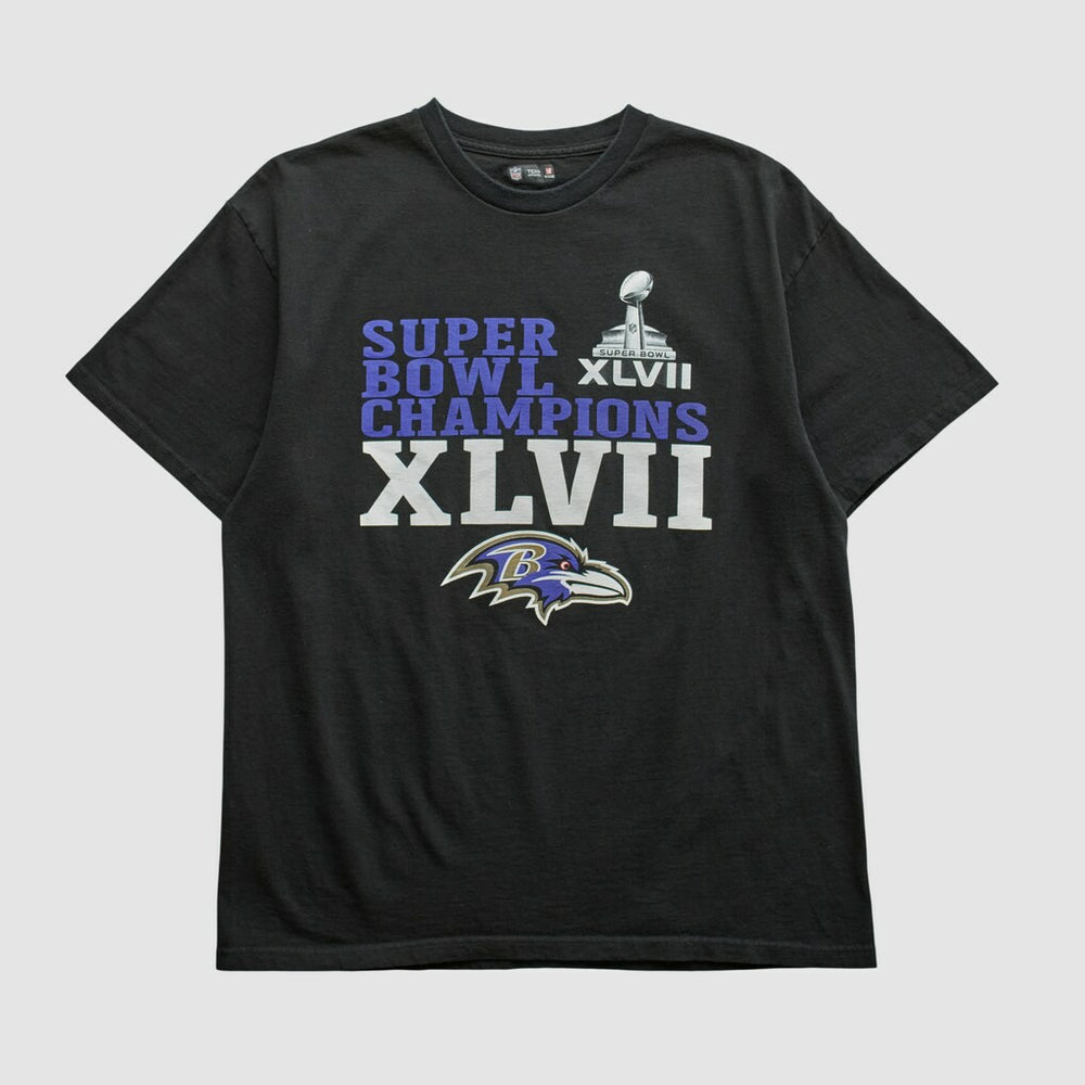 Fanatics Baltimore Ravens NFL 2013 T-shirt Black Vintage