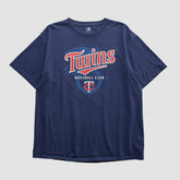 Minnesota Twins Genuine Merchandise 2000s T-shirt - Navy - XVintage - Fanatics Discount