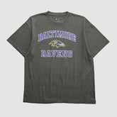 Fanatics Baltimore Ravens NFL 2010s T-shirt Dark Heather Gray Vintage