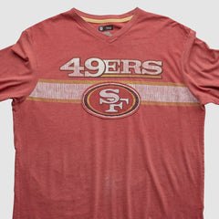 Fanatics San Francisco 49ers NFL 2010s Long Sleeve T-shirt Red Vintage