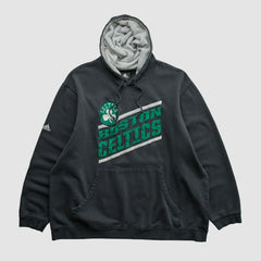 Boston Celtics 2010s Hooded Pullover Sweatshirt Black Vintage | Adidas online