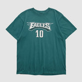 Fanatics Philadelphia Eagles Reebok 2000s T-shirt Teal Vintage