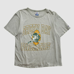 Fanatics Green Bay Packers Champion 90s T-shirt Heather Gray Vintage