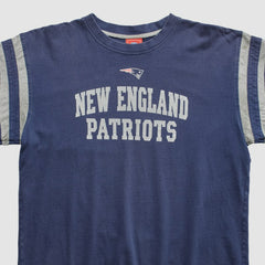 Fanatics New England Patriots NFL 2000s Long Sleeve T-shirt Navy Vintage
