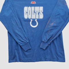 Fanatics Indianapolis Colts NFL 2010s Long Sleeve T-shirt Blue Vintage