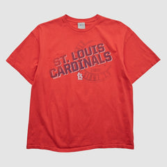 St. Louis Cardinals Genuine Merchandise 2000s T-shirt - Red - Vintage - Fanatics Discount