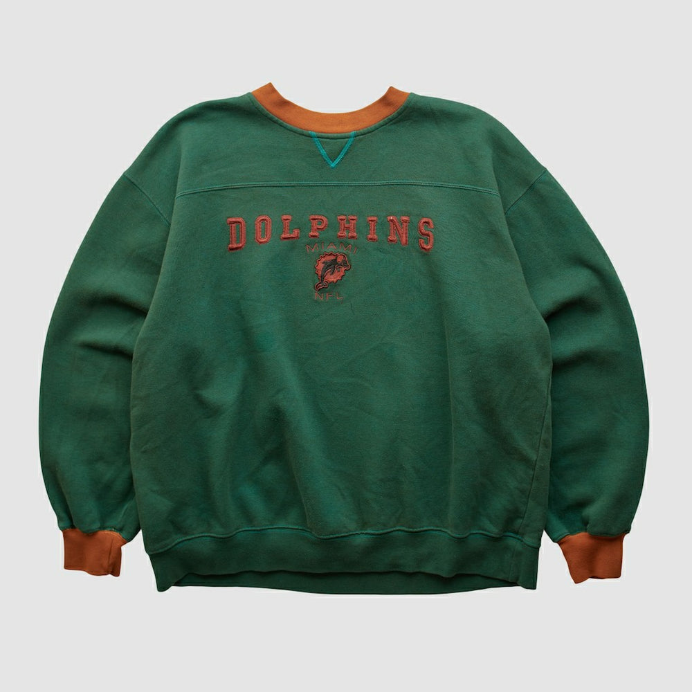 Fanatics Miami Dolphins NFL 2000s Pullover Sweatshirt Teal Vintage