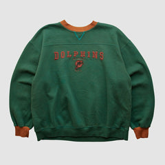 Fanatics Miami Dolphins NFL 2000s Pullover Sweatshirt Teal Vintage