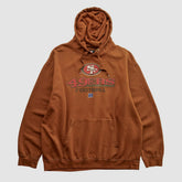 Fanatics San Francisco 49ers NFL 2010s Hooded Pullover Sweatshirt Clay Vintage