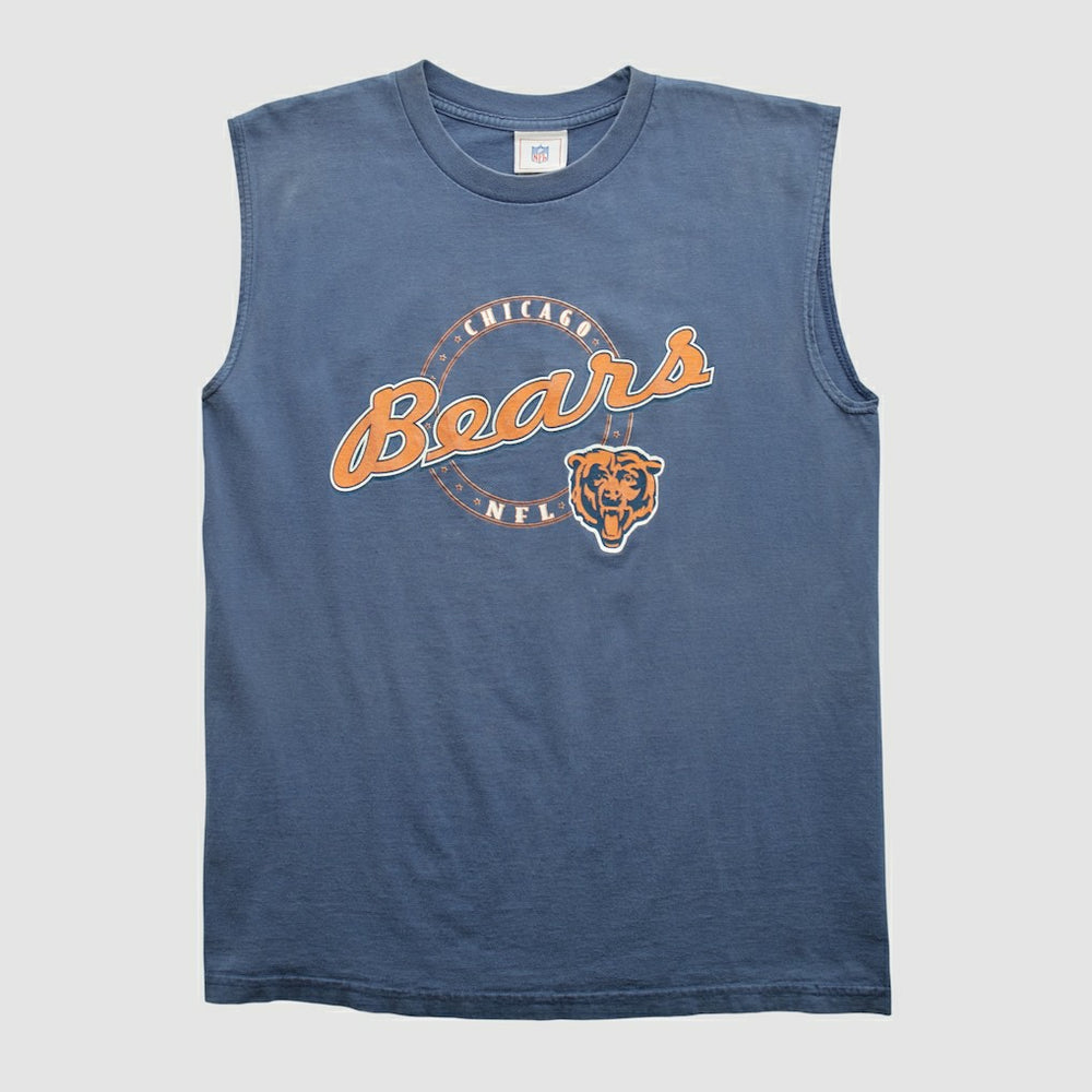 Fanatics Chicago Bears NFL 2000s Tank Navy Vintage
