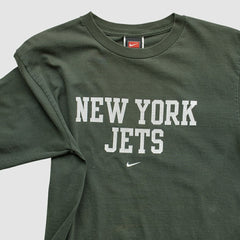 Fanatics New York Jets 2000s Long Sleeve T-shirt Green Vintage