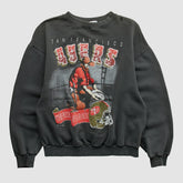 Fanatics San Francisco 49ers All Out Fan 90s Pullover Sweatshirt Black Vintage