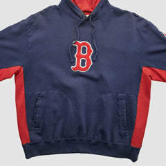 Boston Red Sox Majestic 2000s Hooded Pullover Sweatshirt - Navy - XVintage - Fanatics Online