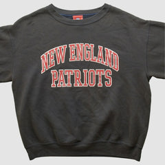 Fanatics New England Patriots NFL 2000s Pullover Sweatshirt Black Vintage