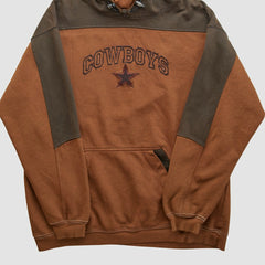 Fanatics Dallas Cowboys Cowboys Authentic Apparel 2000s Hooded Pullover Sweatshirt Clay Vintage