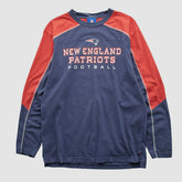 Fanatics New England Patriots NFL 2000s Long Sleeve T-shirt Navy Vintage