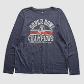 Fanatics New England Patriots NFL Pro Line 2015 Long Sleeve T-shirt Navy Vintage
