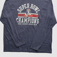 Fanatics New England Patriots NFL Pro Line 2015 Long Sleeve T-shirt Navy Vintage