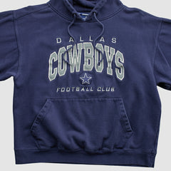 Fanatics Dallas Cowboys 2010s Hooded Pullover Sweatshirt Navy Vintage