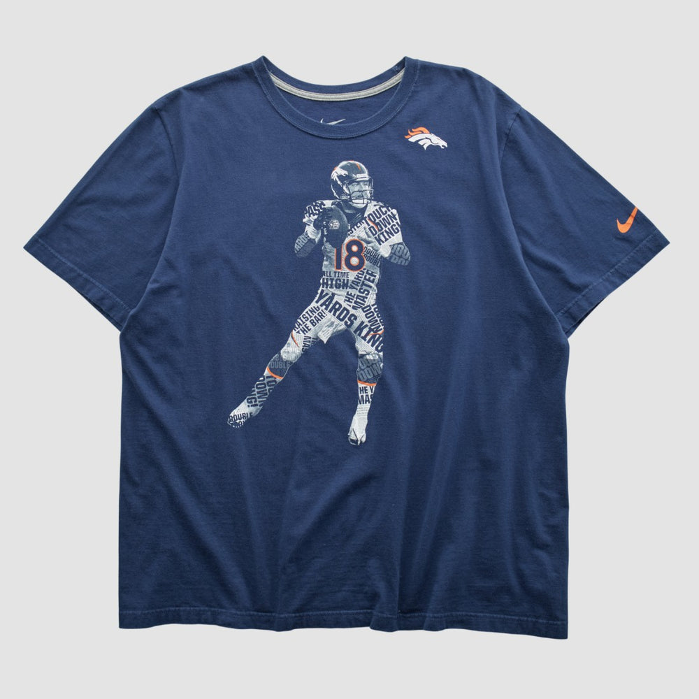 Fanatics Denver Broncos 2010s T-shirt Navy Vintage
