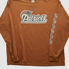 Fanatics New England Patriots Reebok 2000s Long Sleeve T-shirt Clay Vintage