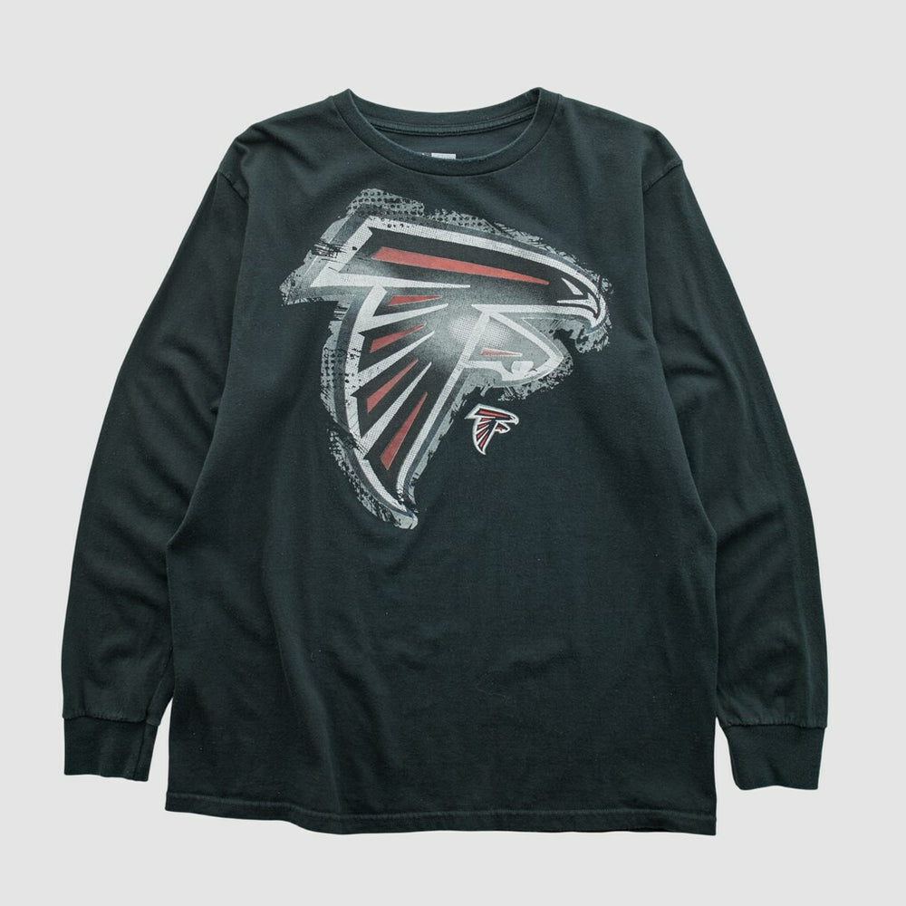 Fanatics Atlanta Falcons NFL 2010s Long Sleeve T-shirt Black Vintage