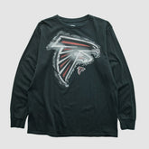 Fanatics Atlanta Falcons NFL 2010s Long Sleeve T-shirt Black Vintage