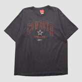 Fanatics Dallas Cowboys Reebok 2000s T-shirt Black Vintage