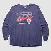 Boston Red Sox True Fan 2004 Long Sleeve T-shirt - Navy - Vintage - Fanatics Discount